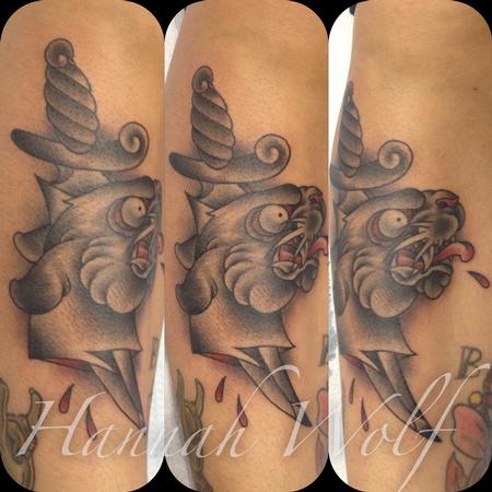 Tattoos - panther head - 116435